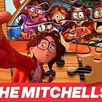 The Mitchells vs the Machines Jigsaw Puzzle Game Cover
