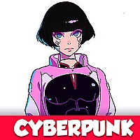 Cyberpunk 3D Game Cover