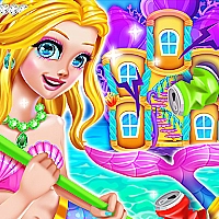 Mermaid Princess game Game Cover