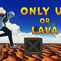 Only Up Or Lava Game Cover
