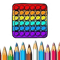 Pop It Coloring Book Game Cover