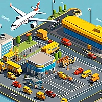 Taxi Empire Airport Tycoon Game Cover