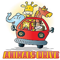 Animals Drive Jigsaw Game Cover
