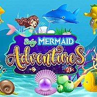 Baby Mermaid Adventures Game Cover