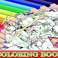 Coloring Book for Ninja Turtle Game Cover