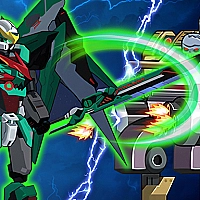 Dino Robot Fighting War Game Cover