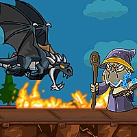 Dragon vs Mage Game Cover