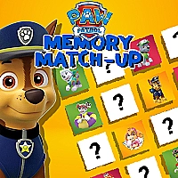 Paw Patrol Memory Match Up Game Cover