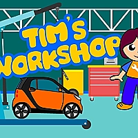 Tims Workshop: Cars Puzzle Game Cover