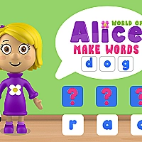 World of Alice   Make Words  Game Cover