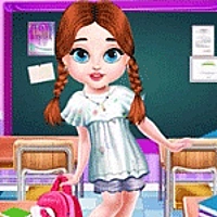 Baby Taylor Caring Story Studying Game Cover