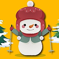 Break The Snowman Xmas Game Cover