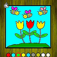 Easy to Paint Spring Time Game Cover