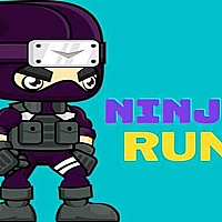 Ninja run 2d fun endless running Game Cover