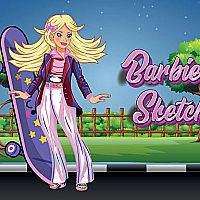Barbie&rsquo;s Sketch Game Cover