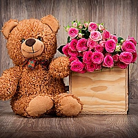 Cute Teddy Bears Puzzle Game Cover