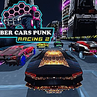 Cyber Cars Punk Racing 2 Game Cover
