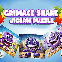 Grimace Shake Jigsaw Puzzlef Game Cover
