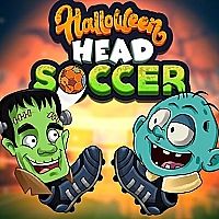Halloween Head Soccer Game Cover
