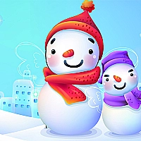 Snowman 2020 Puzzle Game Cover