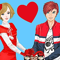 Valentines Day Dress Up Game Cover