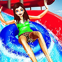 Waterpark Super Slide Game Cover