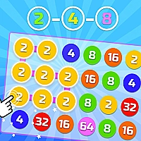 2-4-8 : link identical numbers Game Cover