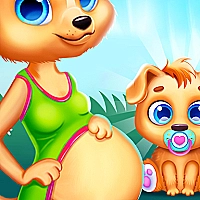 Cute Puppy Pregnant Game Cover