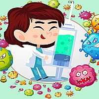 Virus Bubble Shooter Game Cover