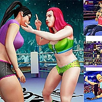 Women Wrestling Fight Revolution: Fightings Game Cover