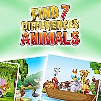 Find 7 Differences - Animals Game Cover