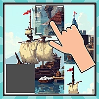 Pixel Slide Puzzle Game Cover