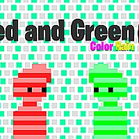 Red and Green 6 Color Rain Game Cover