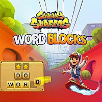 Subway Surfers Word Blocks Game Cover