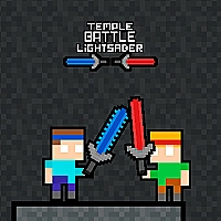 Temple Battle Lightsaber Game Cover
