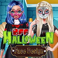 BFF Halloween Face Design Game Cover