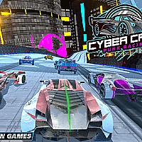 Cyber Cars Punk Racing Game Cover