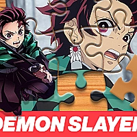 Demon Slayer Jigsaw Puzzle Game Cover