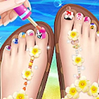 Beautiful Toenail Salon - Pedicure For Girls Game Cover