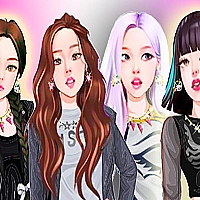 BlackPink Dress Up Game Cover