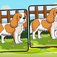 Dogs Spot The Differences Game Cover