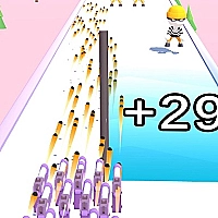 Merge Weapons Shooting 2048 Game Cover