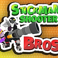 Stickman Shooter Bros Game Cover