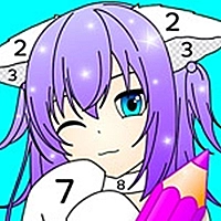 Anime Manga Coloring Book - Art Game Cover