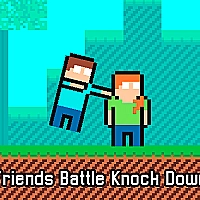 Friends Battle Knock Down Game Cover