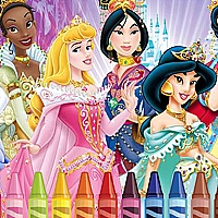 Princess Coloring Game Cover