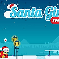 Santa Girl Running Game Cover