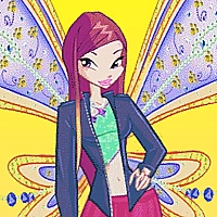 Winx Roxy Dressup Game Cover