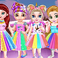 Baby Princesses Unicorn Party Game Cover