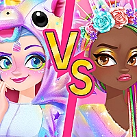 Blair Unicorn Dress Up Girls Game Cover